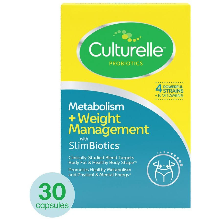 Culturelle Metabolism + Weight Management With Slimbiotics Capsules 1