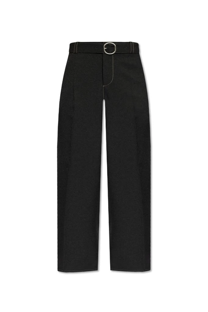 Jil Sander Jil Sander Creased Straight Leg Trousers 1