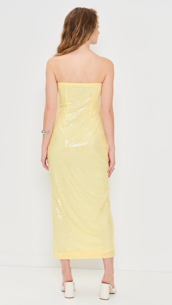 Endless Rose Strapless Sequins Maxi Dress