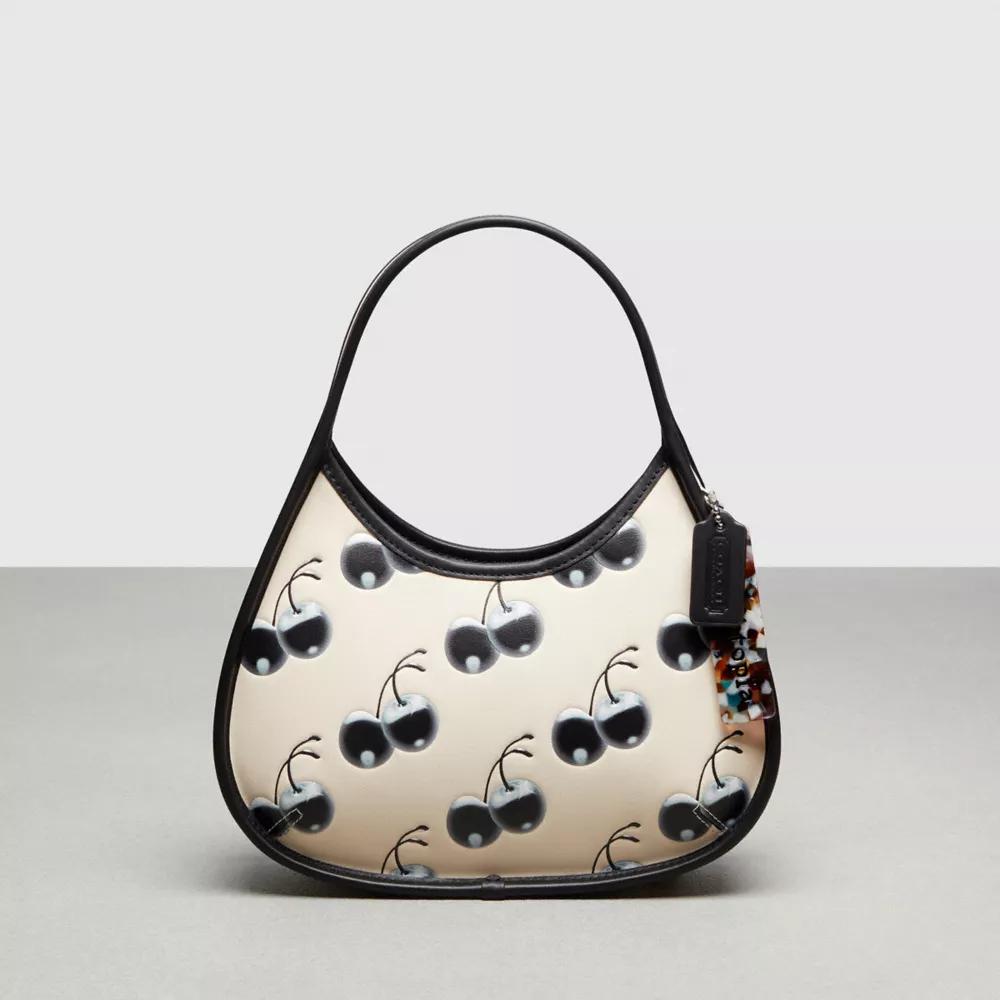 COACH® Ergo Bag In Coachtopia Leather With Cherry Print