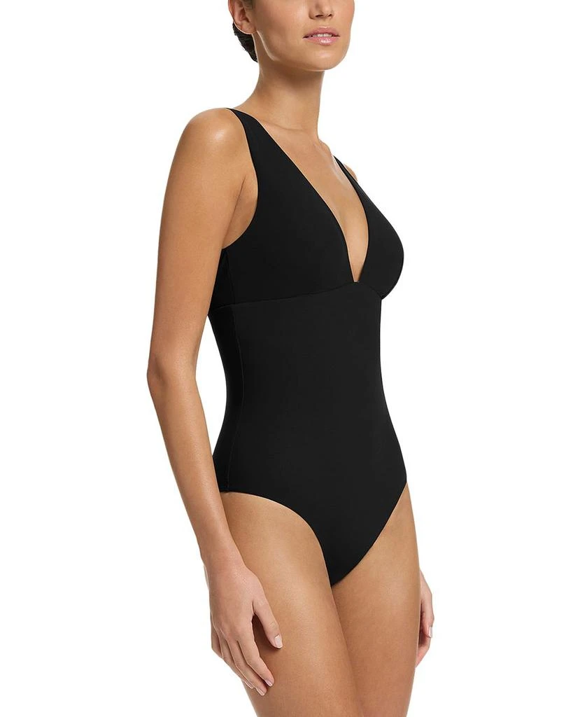 JETS Plunging Neck One Piece Swimsuit 3