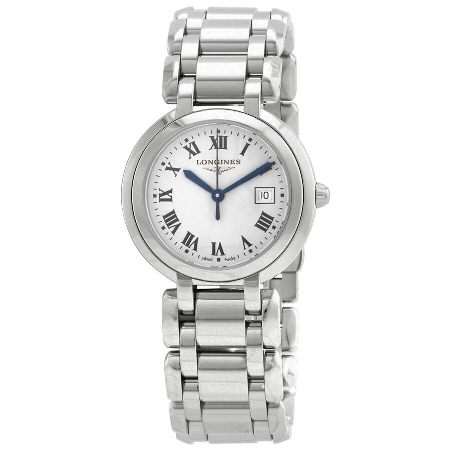 Longines Primaluna Quartz Silver Dial Ladies Watch L8.122.4.71.6