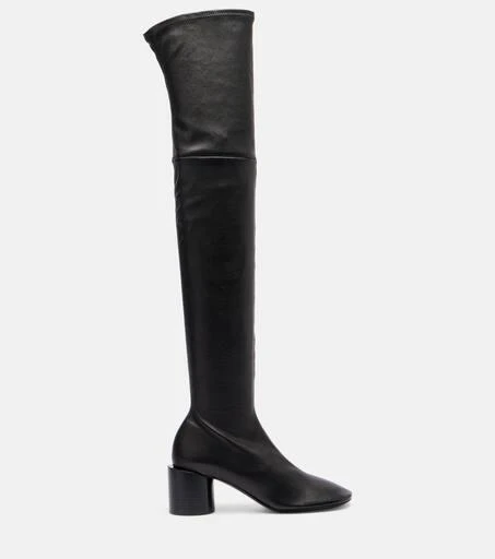 Jil Sander Leather over-the-knee boots 4