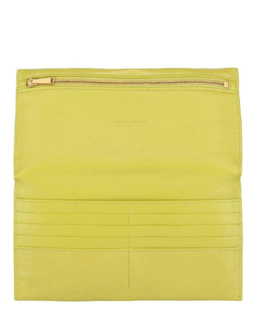 Bottega Veneta Leather Bi-Fold Clutch Bag 2