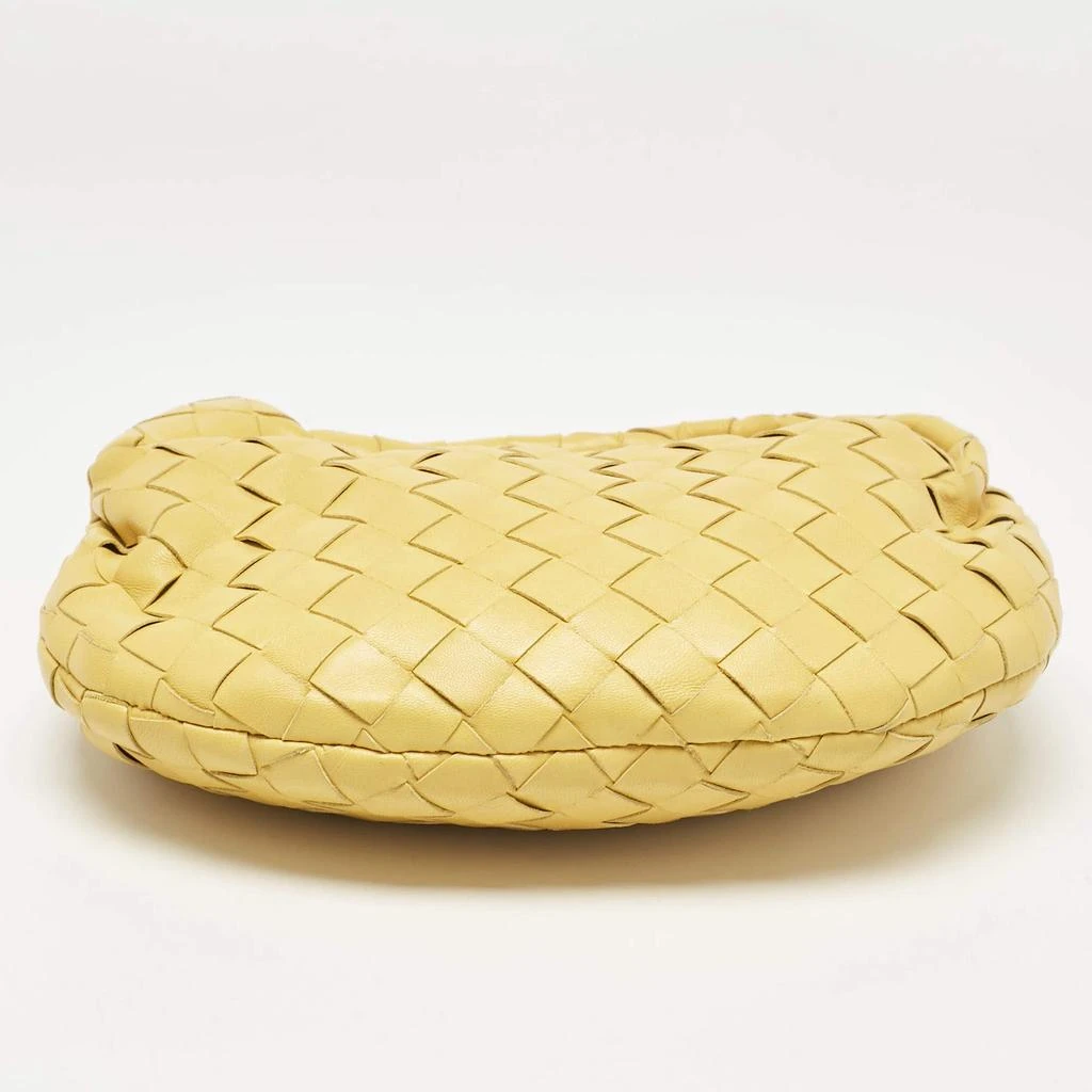 Bottega Veneta Bottega Veneta Yellow Intrecciato Leather Mini BV Jodie Bag 6