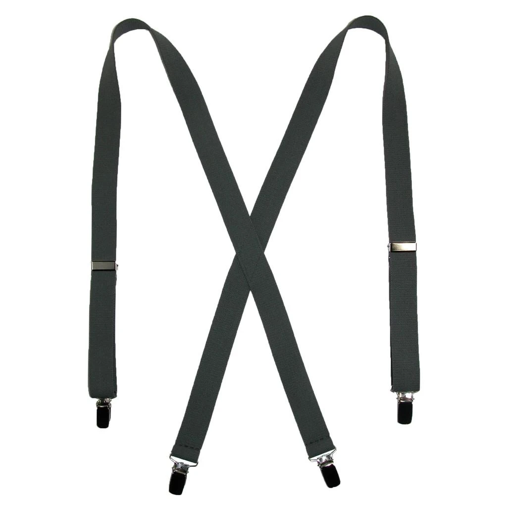 CTM Women's Elastic Clip-End 1 Inch Basic Suspenders 10