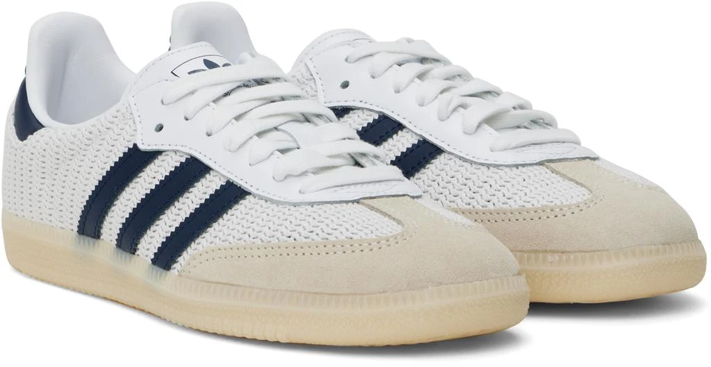 Adidas White Samba OG Sneakers 4