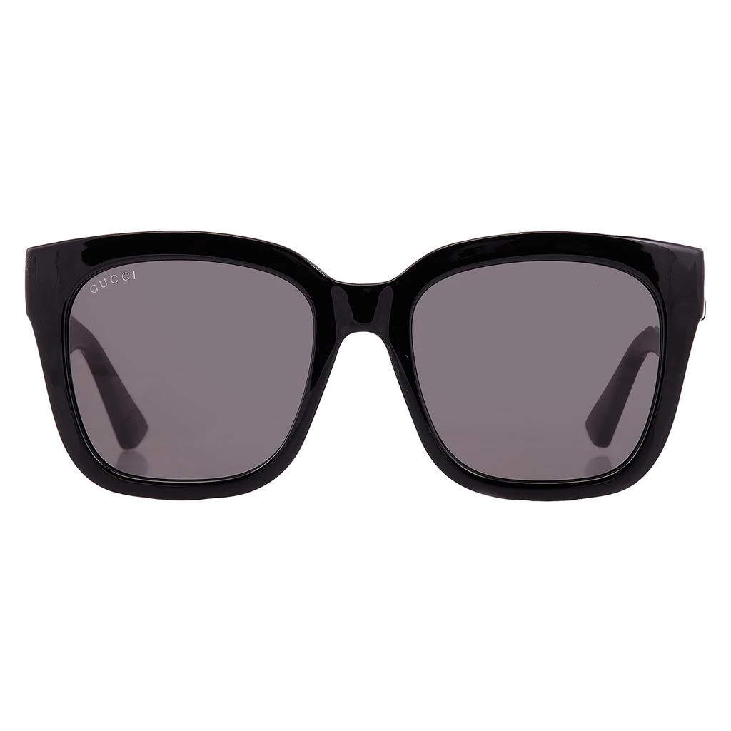 Gucci Dark Grey Square Ladies Sunglasses GG1338S 001 54