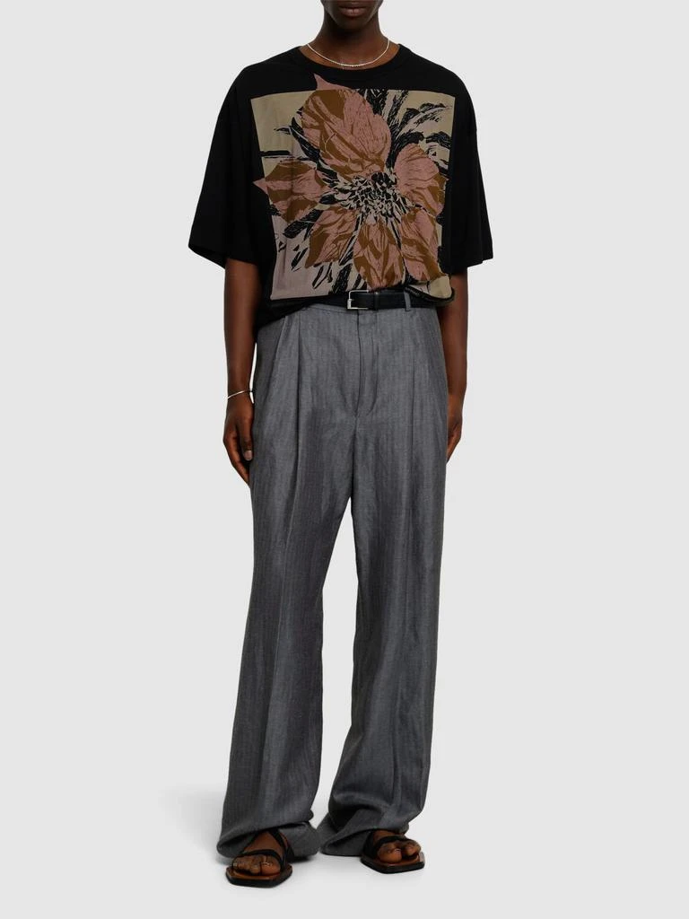 DRIES VAN NOTEN Huin Cotton Jersey T-shirt 1