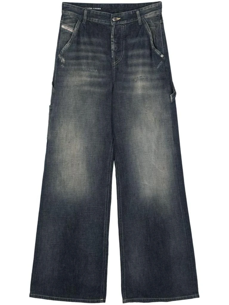 Diesel Diesel Low-Rise Denim Jeans 1