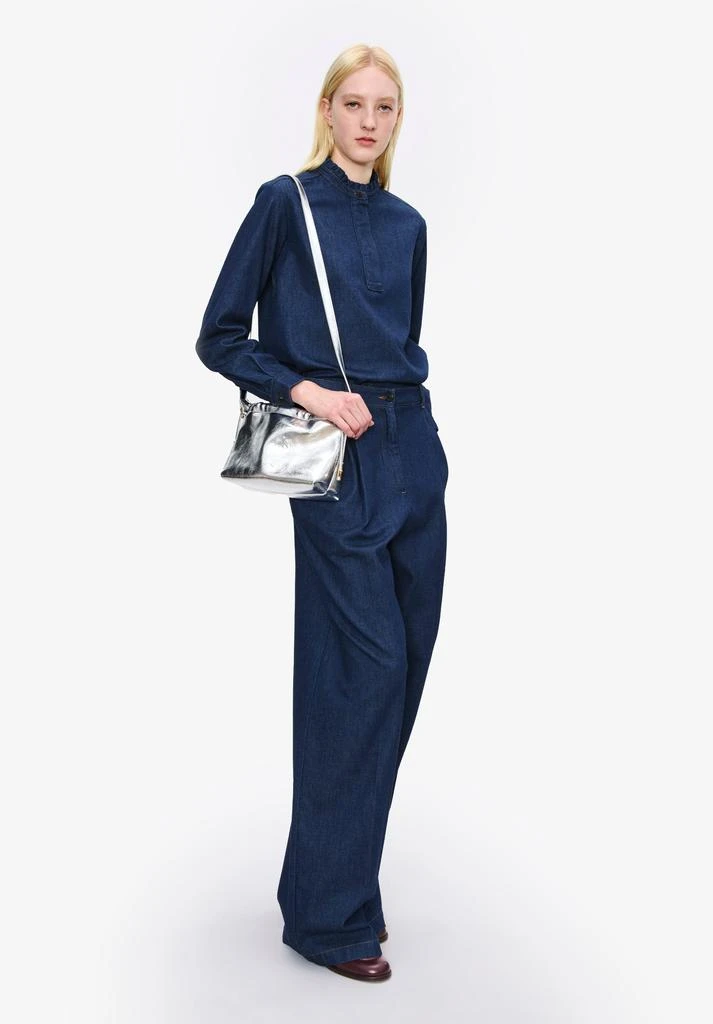 APC Blouse with ruffled collar