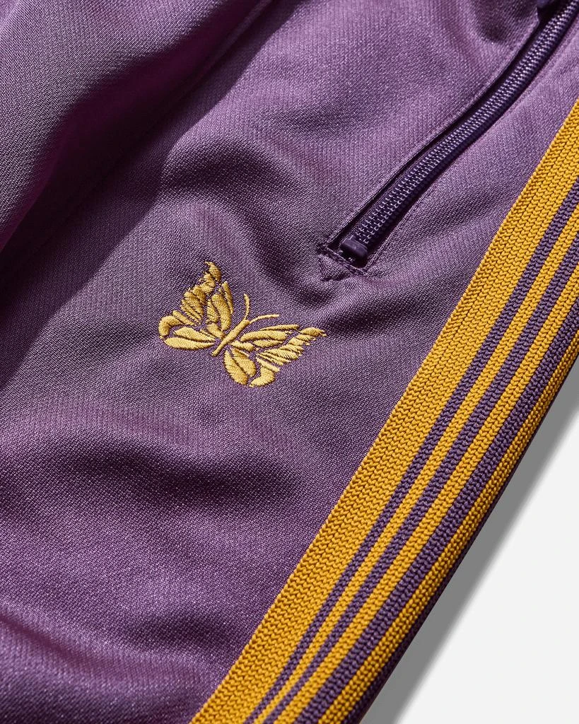 Needles Men's HD Poly Smooth Track Pants Purple 3