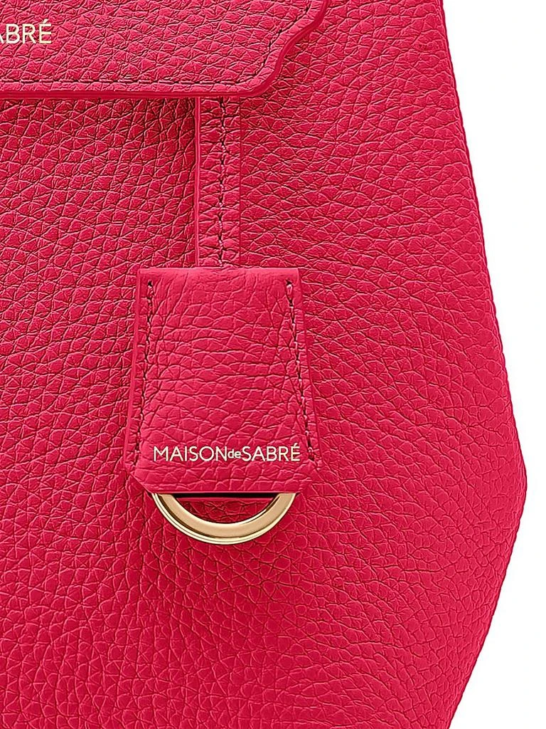 Maison de Sabre Mini Soft Leather Backpack 9