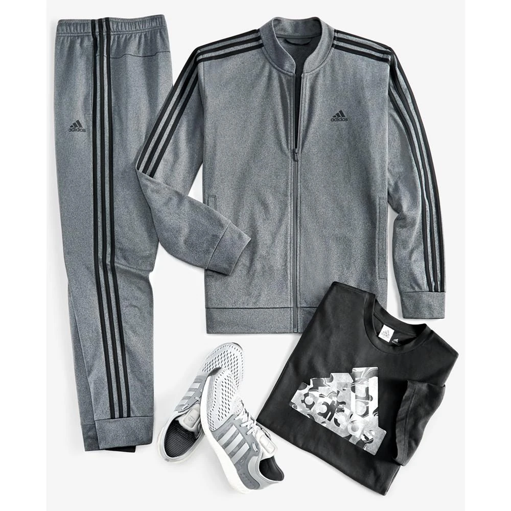 adidas Men's Tricot Heathered Joggers 5
