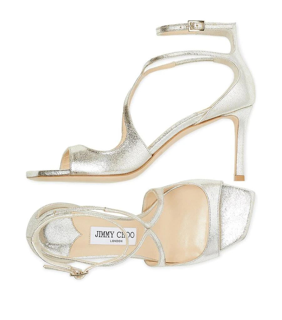 Jimmy Choo Azia 75 Leather Sandals 2