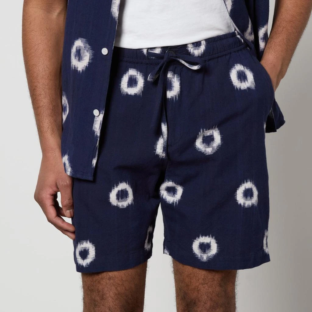 Wax London Wax London Kurt Cotton-Jacquard Shorts 1