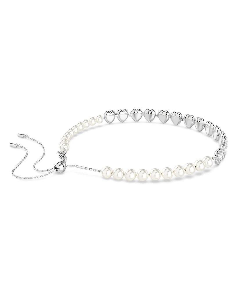 Swarovski Ariana Grande Crystal Heart Halo Tennis Choker Necklace, 11.75-17.375" 3