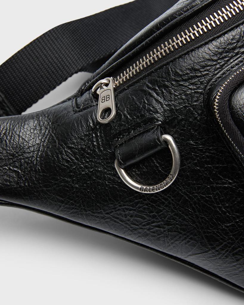Balenciaga Men's Superbusy Leather Belt Bag - Bum Bags - Free