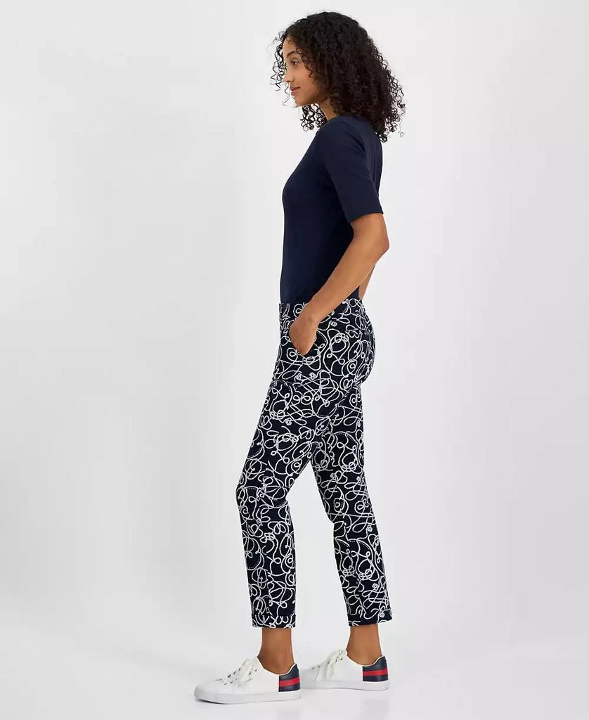 Hampton Chino Pants Tommy Hilfiger Ladies Pants Women's Rope-Print