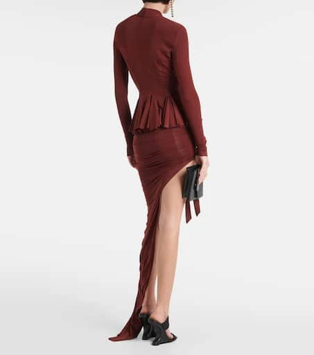 Rick Owens Hollywood cupro-blend wrap jacket 3