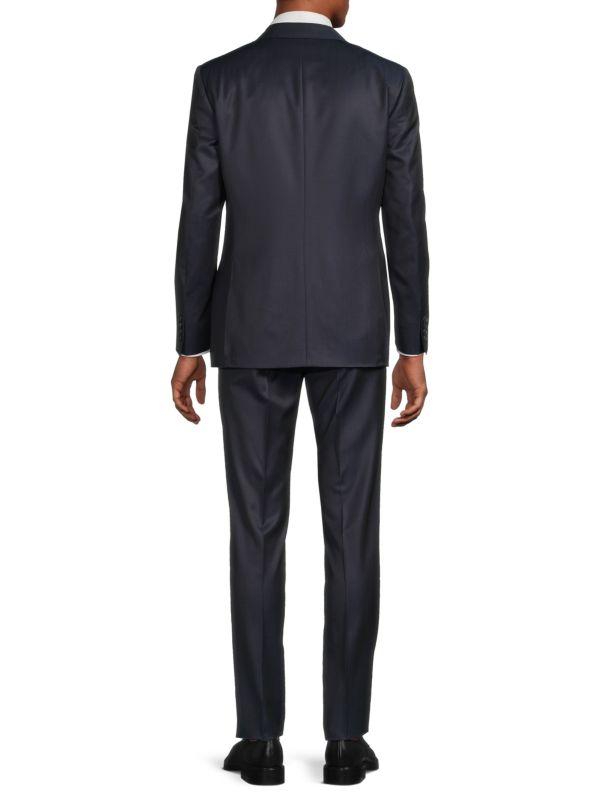 Canali ​Modern-Fit Solid Wool Two-Button Suit