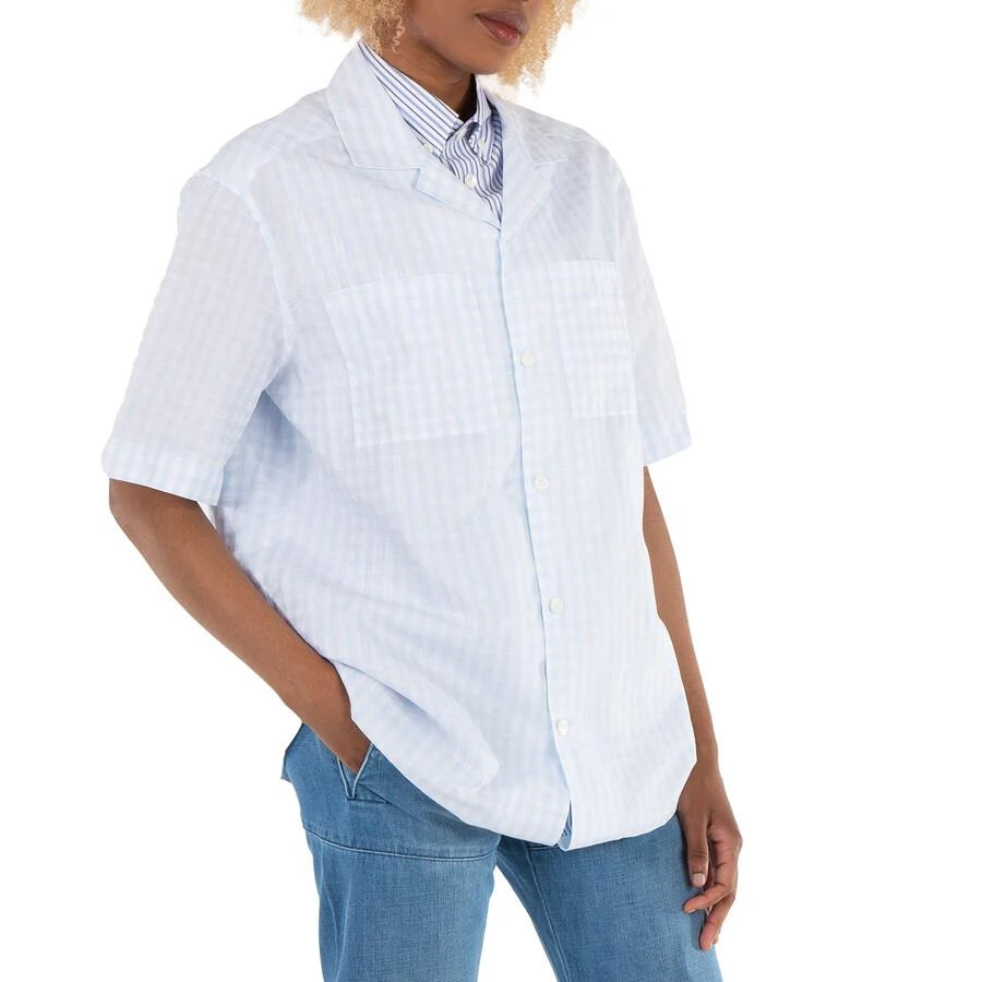 Burberry Gingham Check Print Oversized Shirt 2