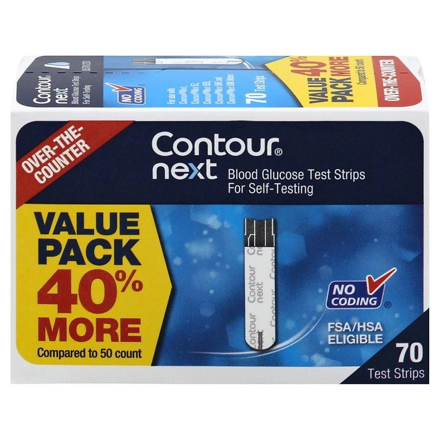 CONTOUR NEXT Blood Glucose Strips Value Pack 1