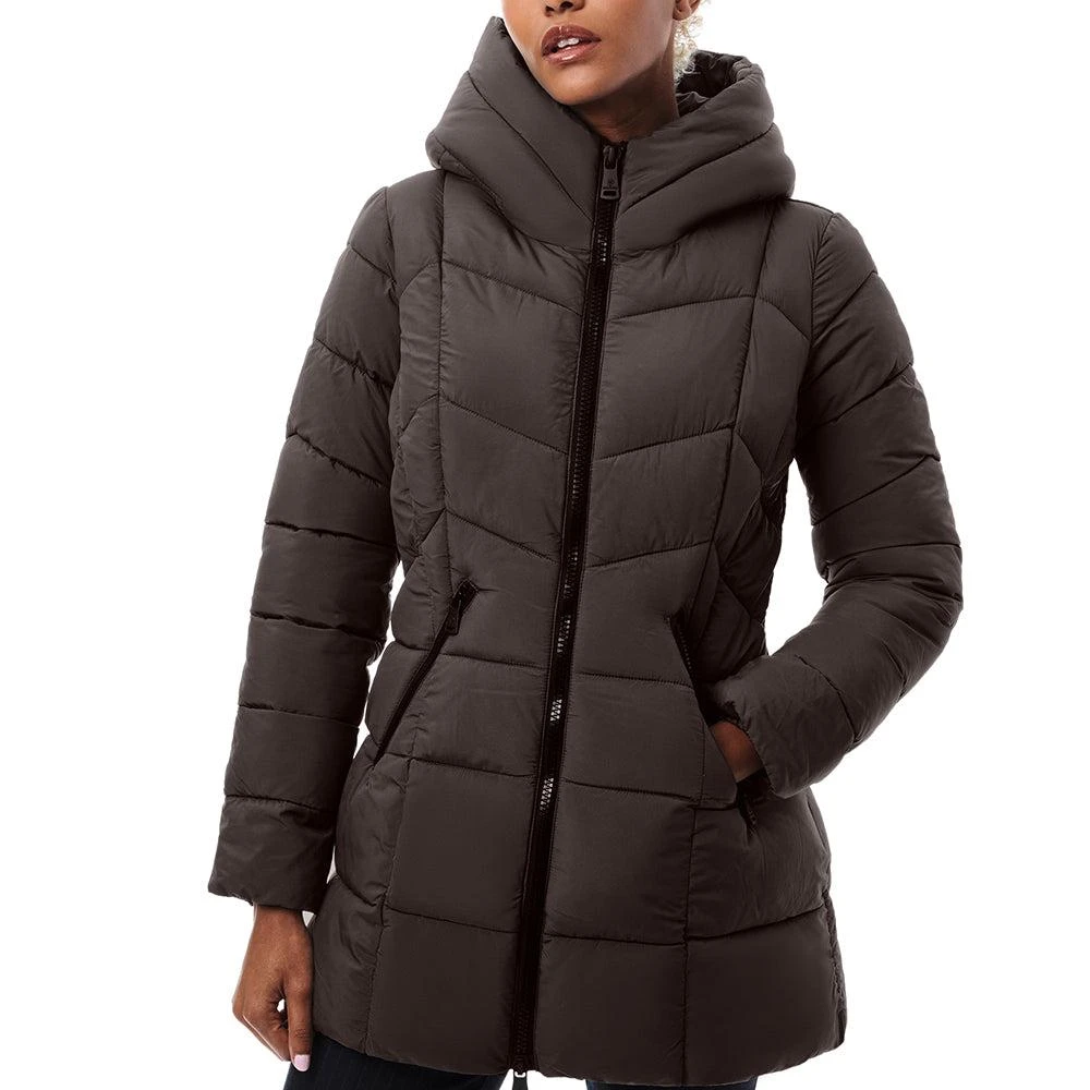 Bernardo Fab Funnel Quilted Puffer Jacket 7