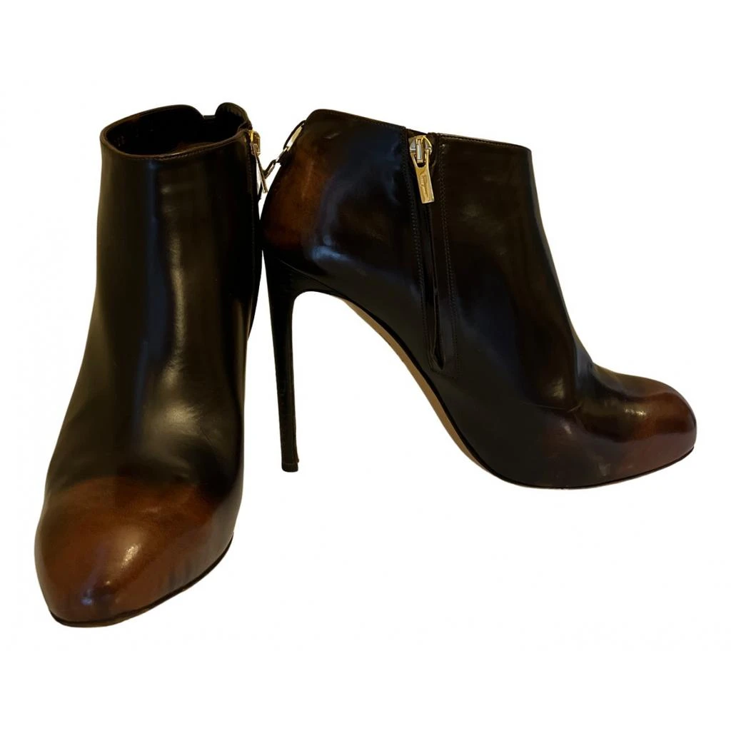 Salvatore Ferragamo Salvatore Ferragamo Leather ankle boots 1