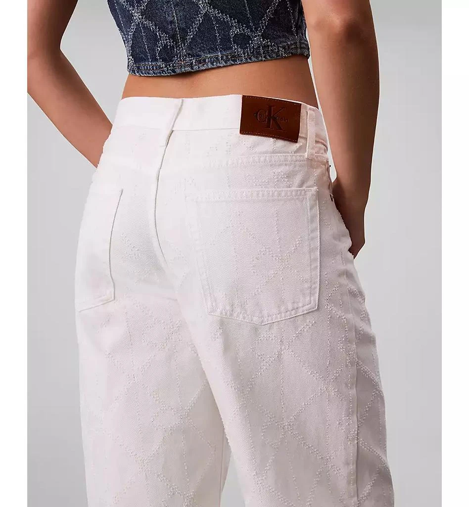 Calvin Klein Women's Low Rise Baggy Jeans 4