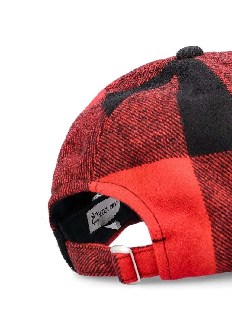 Woolrich Woolrich Checked Baseball Cap 4