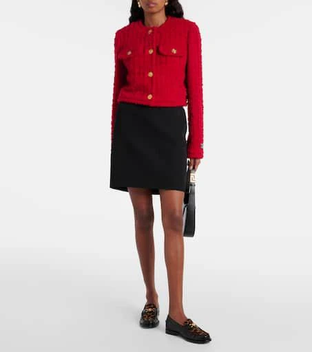 Versace Medusa 
95 leopard-print loafers 3