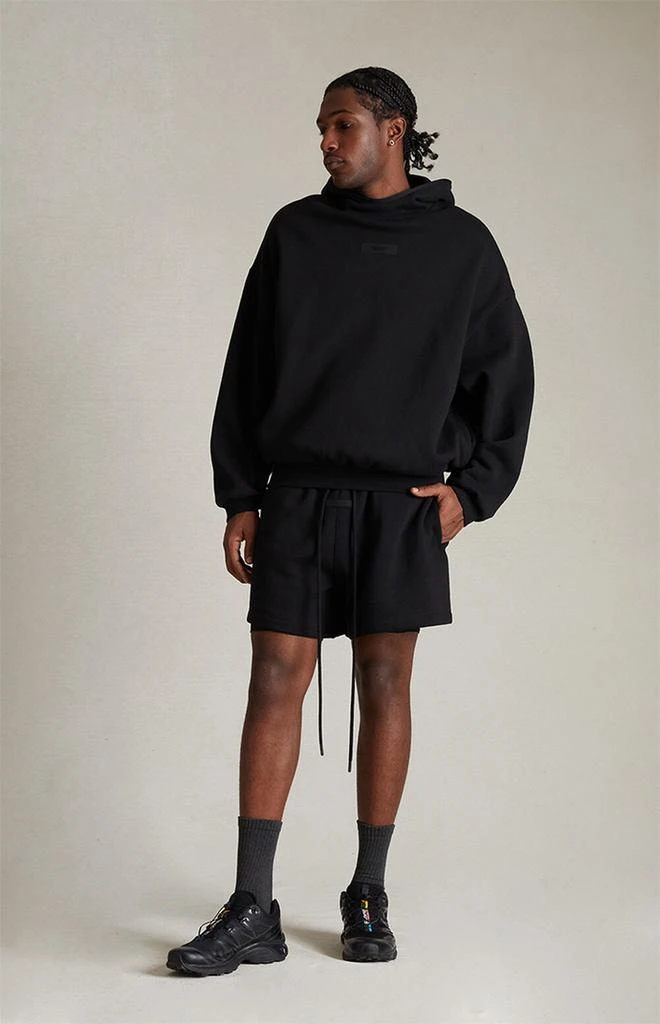 Essentials Jet Black Hoodie 6