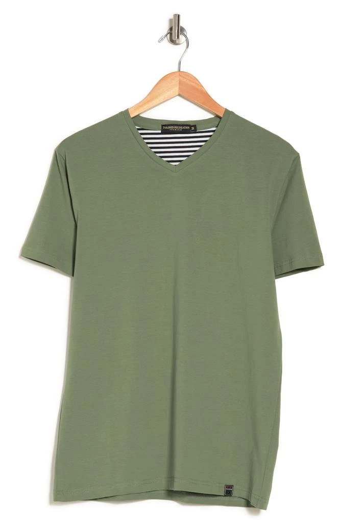 TR Premium Solid V-Neck T-Shirt 3