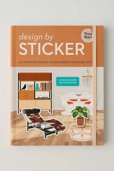 Urban Outfitters Design By Sticker: An Interior Design Sticker Book For Every Style By Tracy Metro 1
