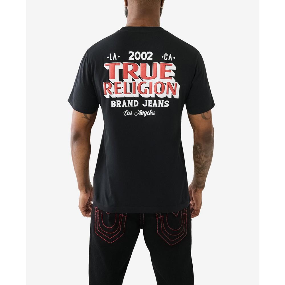 True Religion Men's Short Sleeve Station T-shirts