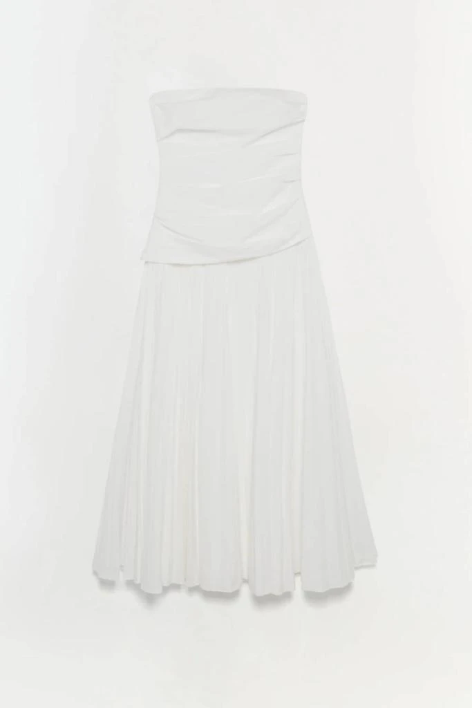 SIMKHAI Simkhai - Arie Strapless Midi Dress 4