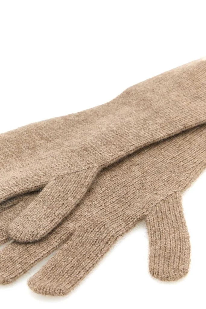 Max Mara CAPPUCCINO CASHMERE MMJOCK GLOVES 2