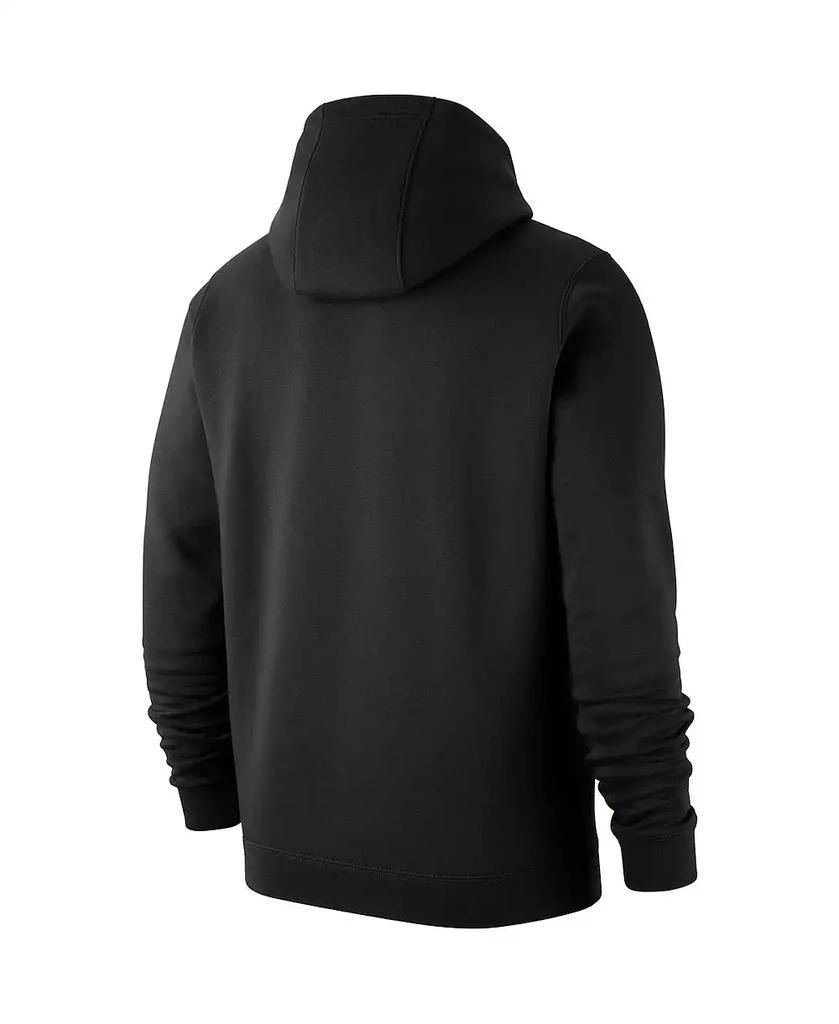 NIKE Men's Black UCF Knights Basketball Icon Club Fleece Pullover Hoodie 4