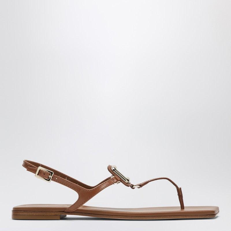 Roger Vivier Women's Leather Viv By The Sea Sandals