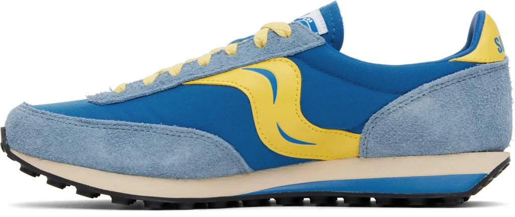 Saucony Blue & Yellow Trainer 80 Original Sneakers 3