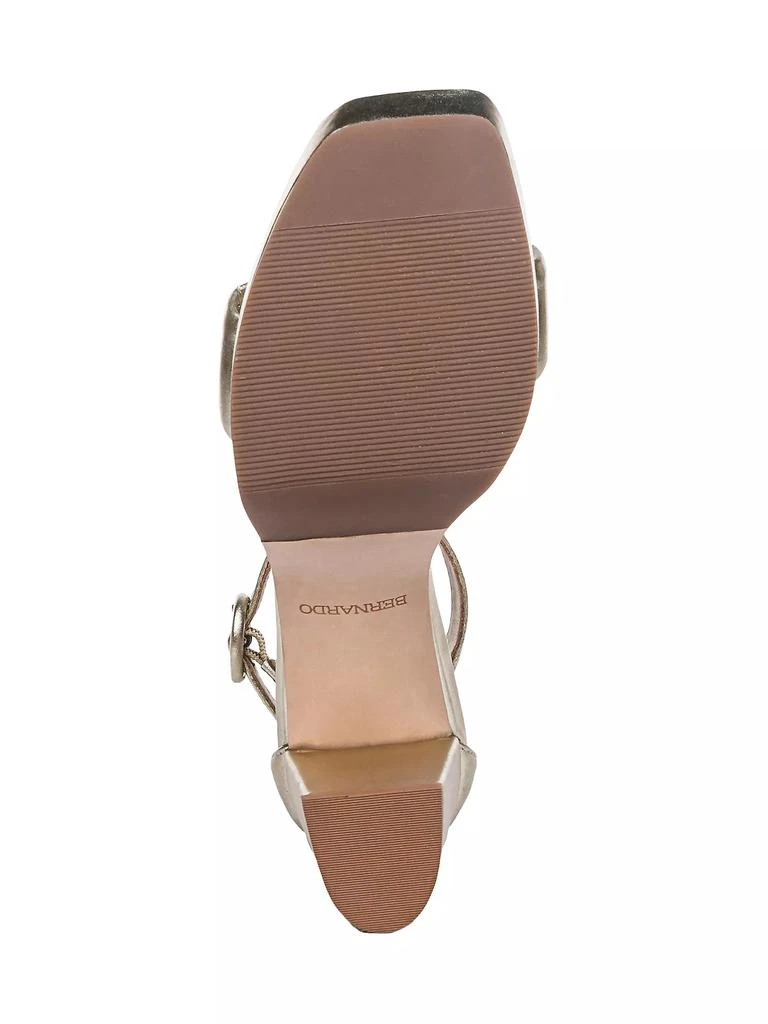Bernardo Carla Leather Platform Sandals 7