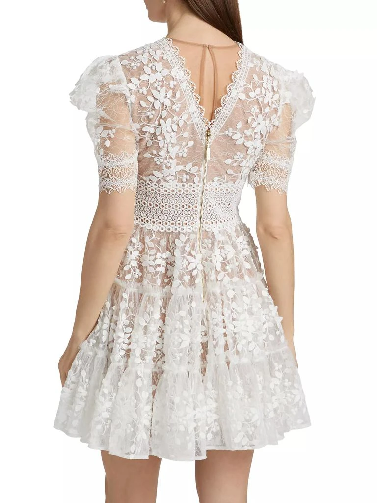 BRONX AND BANCO Megan Lace Minidress 5