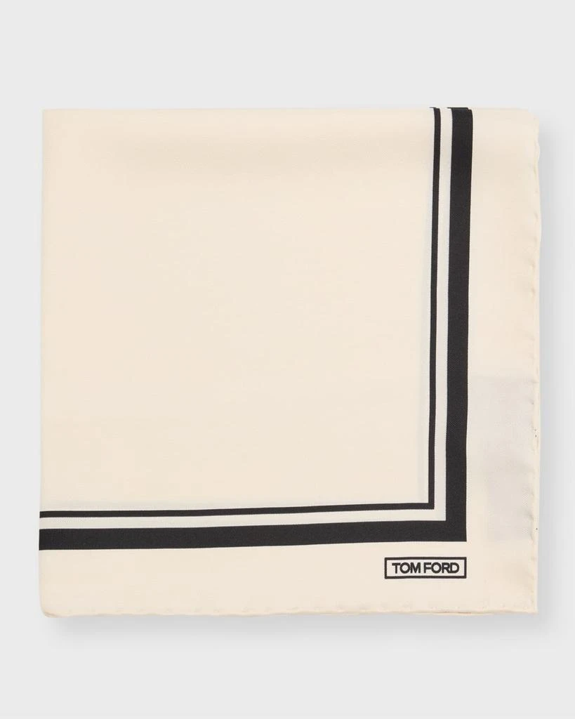 Tom Ford Men's Silk Pocket Square 1