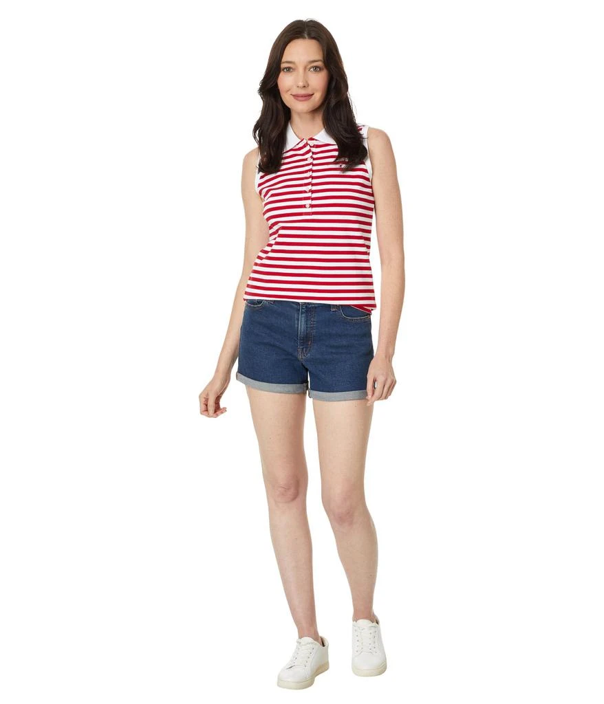 Tommy Hilfiger Sleeveless Stripe Polo 4
