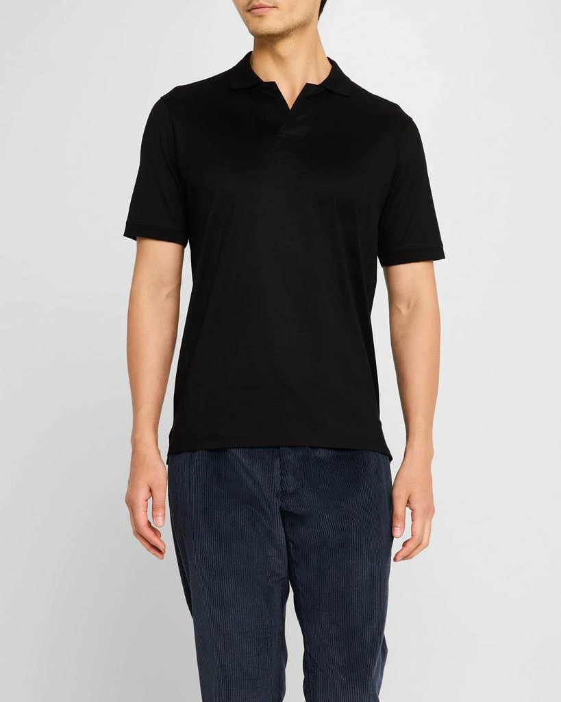 Emporio Armani Men's Johnny Collar Polo Shirt 4
