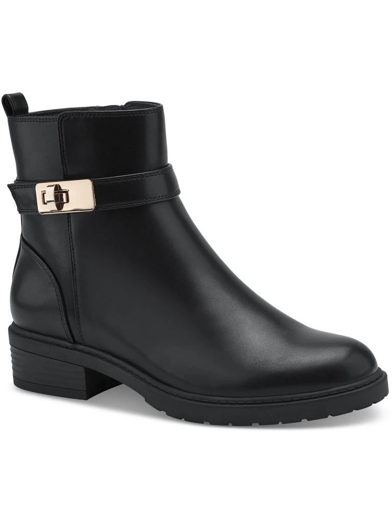 Giani Bernini BECCAAP Womens Faux Leather Ankle Boots 1