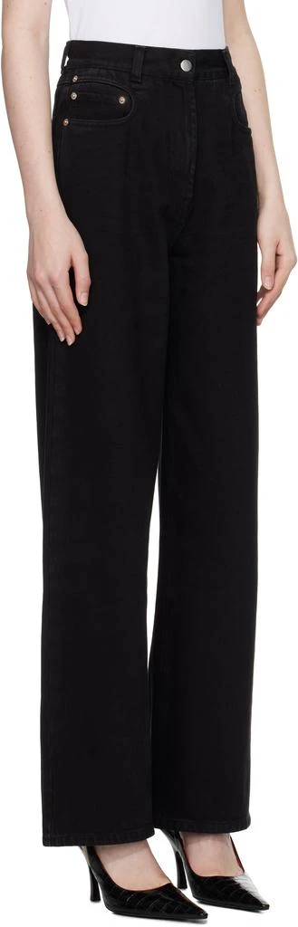 Beaufille Black Elipse Wide Leg Jeans 2