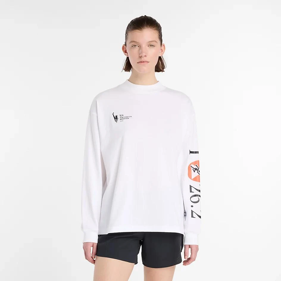 New Balance NYC Marathon Relaxed Jersey Long Sleeve