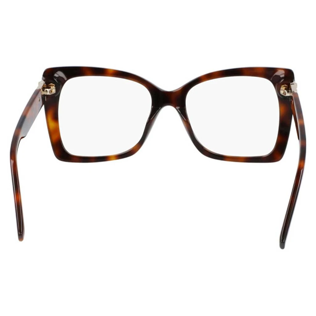 MCM MCM Women's Eyeglasses - Havana Butterfly Full-Rim Zyl Frame Clear Lens | MCM2713 214 5